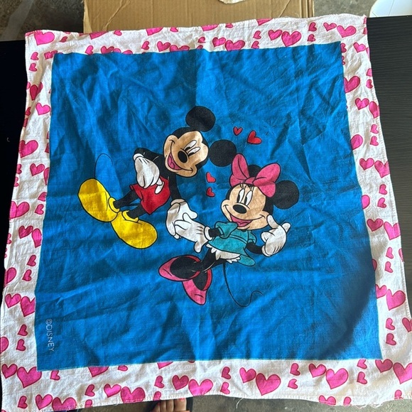 Accessories - Vintage Disney Large 24x23 handkerchief